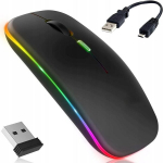 RGB juhtmeta hiir Raltek, must