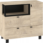 Kummut Meblocross Vegas Veg-01, pruun/must