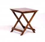 Klapp laud Acazia, pruun