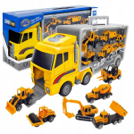 Haagissuvila, 6 autot, kollane