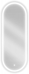 Vannitoa peegel Mexen Bono koos Led valgustusega, 45 x 120 cm, h&otilde;bedane