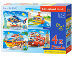 Puzzle 4in1, s&otilde;idukid
