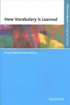 How Vocabulary Is Learned