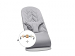 Lamamistool koos m&auml;nguasjaga BabyBj&ouml;rn Bliss Woven Bundle, hall