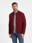meeste bikerjope - maroon v2 om-janp-0138