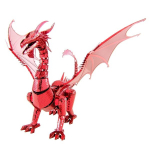 3D pusle Metal Earth Red Dragon