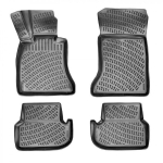 Auto kummimatid mustad 3D RIZLINE BMW 5 F10/F11 (2013-2017)