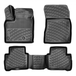Auto kummimatid mustad 3D RIZLINE NISSAN QASHQAI III (2021-...)