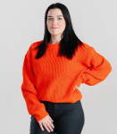 Vero Moda naiste kampsun 10288114*01, oranž/tango