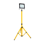 LED prožektor 50 W IP65 alusel, must