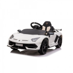 Elektriauto Lamborghini Aventador SVJ valge