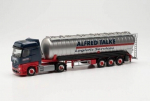 Mercedes-Benz Actros BigSpace &lsquo;18 ADR Saugsilo-Sattelzug Alfred Talke 314725 HERPA 1:87