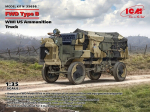 Liimitav mudel ICM 35656 WWI US Ammunition Truck FWD Type B 1/35