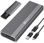 Reagle M.2 NVMe SSD korpus USB 3.2 Gen 2 &ndash; alumiiniumist, 10 Gbps, USB-C, 2230/2242/2260/2280, kuni 4 TB