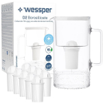 Wessper AquaClassic D2 kann valge + 10x Wessper AquaClassic filtrit