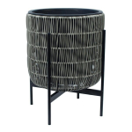 Lillepott Wicker alusega 38x38xH49cm