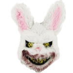 Halloweeni n&auml;omask, valge j&auml;nes