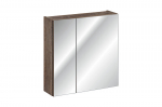 Peegliga vannitoakapp Comad Santa Fe Oak 84-60-A-2D, pruun