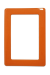 Magnetiline pildiraam 12,3x8,1cm - oranž