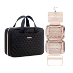 Tualett-tarvete reisikott, must