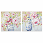 Seinapilt DKD Home Decor 80 x 3 x 80 cm, 2 tk
