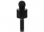 Juhtmevaba mikrofon koos k&otilde;lariga, must
