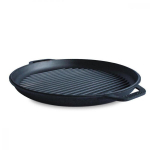 "BRIZOLL" kaas - malmist grillpann 40 cm l&auml;bim&otilde;&otilde;duga