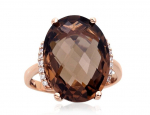 Punasest kullast s&otilde;rmus Diamond Sky "Royal Quartz III", proov 585 DS01G692, 18