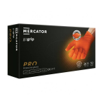 MERCATOR GOGRIP ORANŽ M&otilde;&otilde;dukad paksud nitriilkinnaste XL oranžid 50 tk