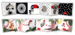 Kontrastne beebiraamat Tiny Love Decor