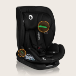Lionelo Lavender i-Size Black Carbon turvatool, 9-36 kg, 76-150 cm, must