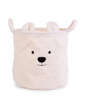 M&auml;nguasjade hoiukott Childhome Teddy off white, 40x40x40 cm