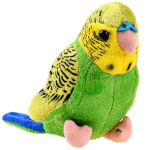Pehme m&auml;nguasi Viirpapagoi Beppe, 13 cm