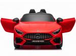 Kahekohaline laste elektriauto Mercedes SL 63 AMG, punane
