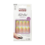 Kunstk&uuml;&uuml;ned Kiss Salon Akr&uuml;&uuml;l French Hype, 28 tk.