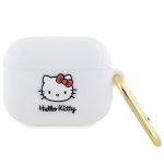 Hello Kitty silikoonist 3D Kitty pea &uuml;mbris AirPods Pro - valge