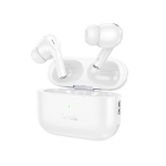 Traadita k&otilde;rvaklapid - Hoco - EW56 Plus - Bluetooth 5.3 - Aktiivne m&uuml;ra t&uuml;histamine - Valge