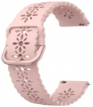 Silikoonist kellarihm Zaxer 22mm, roosa