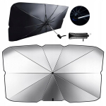 WINDOW SHADOWER UMBRELLA p&auml;ikesevarju tuuleklaasile Autod 65x125, Priekinio lango uždangalas UMBRELLA Priekinio stiklo uždangalas automobiliams 65x125