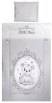 Lorelli laste voodipesukomplekt Little Bear Grey, 140x95, 3-osaline