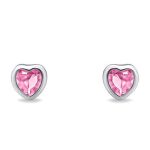 Brilio Silver &Otilde;rnad h&otilde;bedased k&otilde;rvar&otilde;ngad tsirkoonidega Hearts EA599WP sBS2757