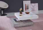 Diivanilaud Trendteam Basic, valge / hall