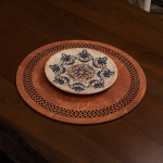 Stalo kilimėlio rinkinys (4 vienetai) Seljuk - Rose