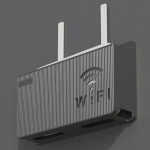 WIFI SWITCH WALL HOLDER Must, WIFI jungiklio sieninis laikiklis juodas
