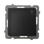 Ospel AS must - valgusl&uuml;liti ŁP-5G/m/33, czarny