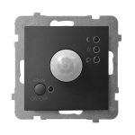 Ospel Aria must - liikumisandur ŁP-16U/m/33, czarny