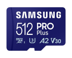 Samsung PRO Plus + USB Reader microSDXC 512GB (2023)