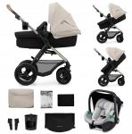 Universaalne vanker Kinderkraft Moov 2 Air 3in1, Moonlight Grey