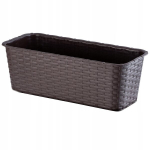 R&otilde;du lillepoti kast 40cm rotangist