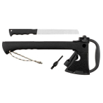 Survival kirves nailonist k&auml;epideme ja kabuuriga, Fox Outdoor, must